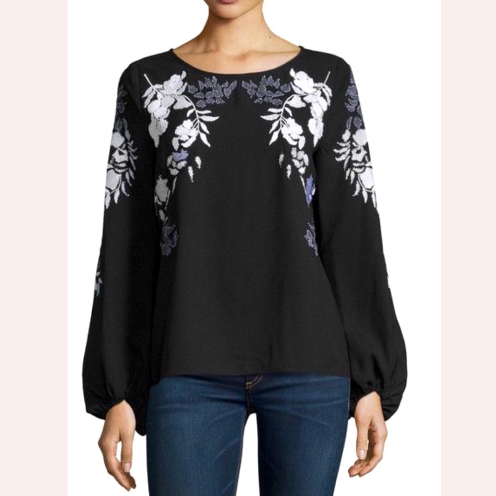 Kobi Halperin ‘Emilia’ embroidered peasant blouse